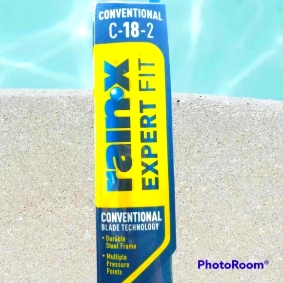 Rain-X Expert Fit Conventional Windshield Wiper Blade C-18-2 includes 1 Blade - Picture 1 of 6